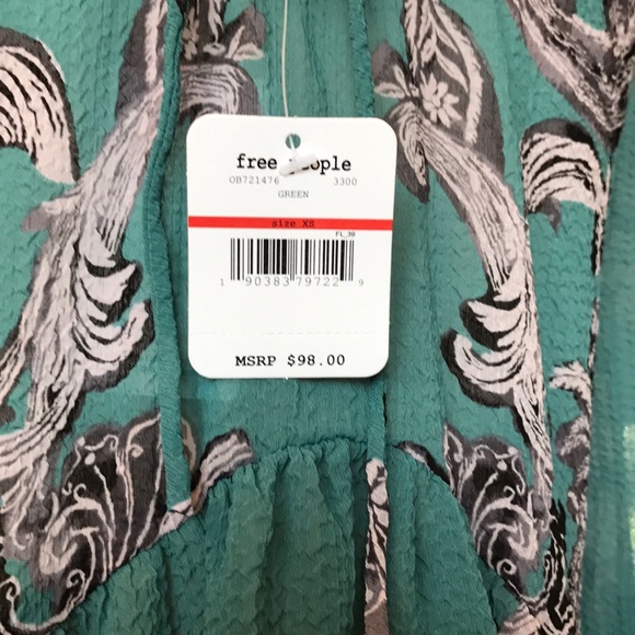 SOLD  Free People Symphony  Bell Sleeve Dress - Picture 8 of 8